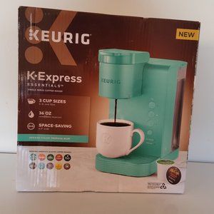 K-Express Essentials® Single Serve Coffee Maker in Tropical Blue.
